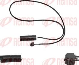 Remsa 001047 - Warning Contact, brake pad wear autospares.lv