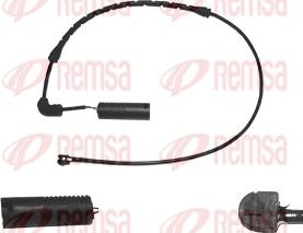 Remsa 001050 - Warning Contact, brake pad wear autospares.lv