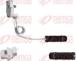 Remsa 001001 - Warning Contact, brake pad wear autospares.lv