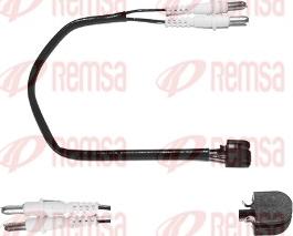 Remsa 001008 - Warning Contact, brake pad wear autospares.lv