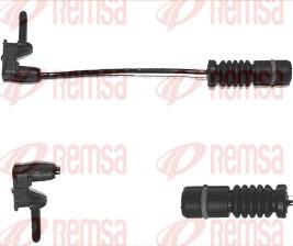 Remsa 001002 - Warning Contact, brake pad wear autospares.lv