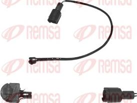 Remsa 0010.20 - Warning Contact, brake pad wear autospares.lv