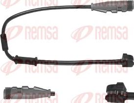 Remsa 001075 - Warning Contact, brake pad wear autospares.lv