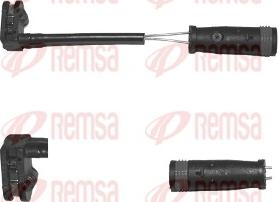 Remsa 001076 - Warning Contact, brake pad wear autospares.lv