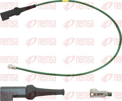 Remsa 001140 - Warning Contact, brake pad wear autospares.lv