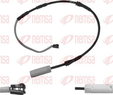 Remsa 001101 - Warning Contact, brake pad wear autospares.lv