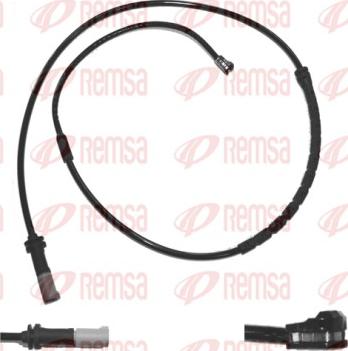 Remsa 001119 - Warning Contact, brake pad wear autospares.lv