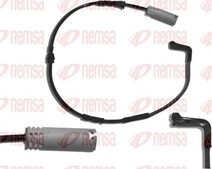 Remsa 001111 - Warning Contact, brake pad wear autospares.lv