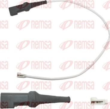 Remsa 001139 - Warning Contact, brake pad wear autospares.lv