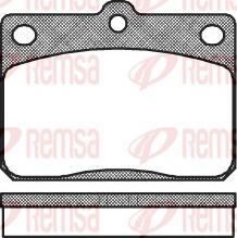 DJ Parts BP1655 - Brake Pad Set, disc brake autospares.lv