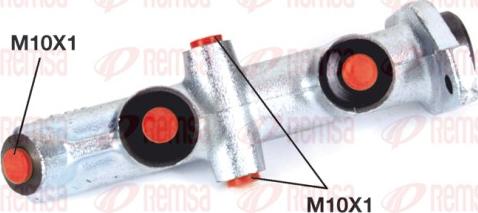 Remsa C1019.21 - Brake Master Cylinder autospares.lv