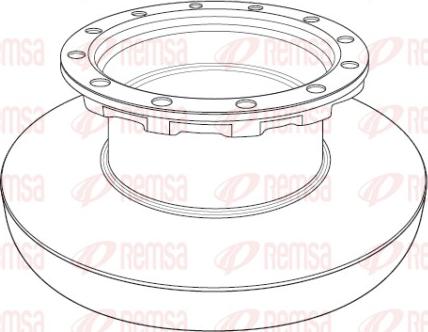 Beral BCR245A - Brake Disc autospares.lv