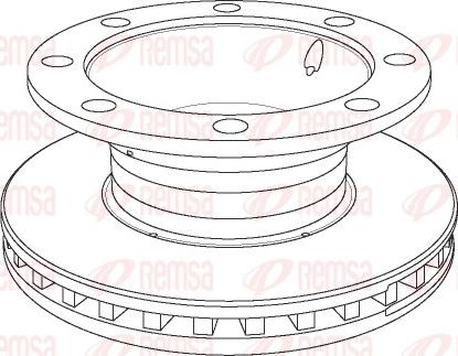 Sampa 29148 - Brake Disc autospares.lv