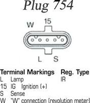 Remy DRA1537 - Alternator autospares.lv