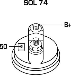 Remy 19083008 - Starter autospares.lv