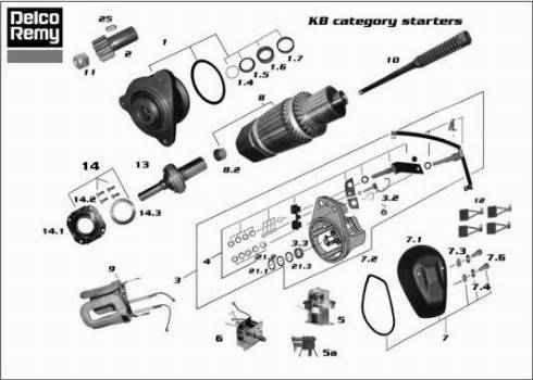 Remy 19024028 - Starter autospares.lv