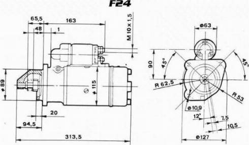 Remy 19024257 - Starter autospares.lv