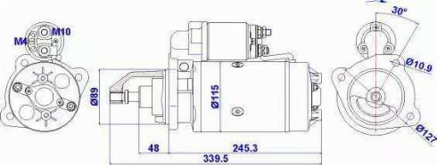 Remy 19024205 - Starter autospares.lv