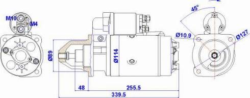 Remy 19024270 - Starter autospares.lv