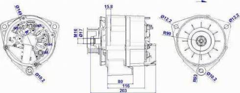 Remy 19025109 - Alternator autospares.lv