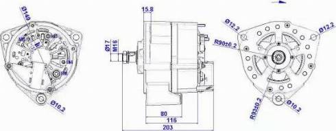 Remy 19025112 - Alternator autospares.lv