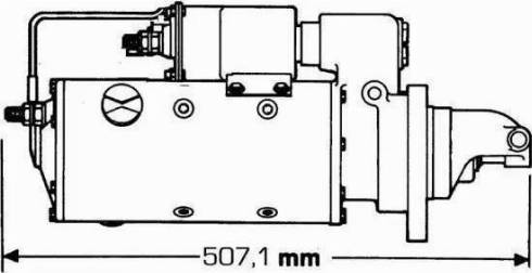 Remy 10461107 - Starter autospares.lv