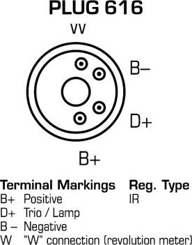 Remy DRA4610 - Alternator autospares.lv