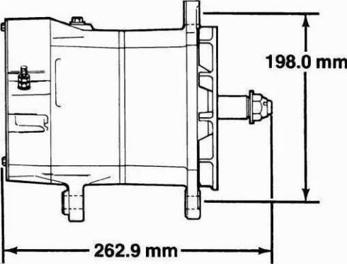 Remy 10459008 - Alternator autospares.lv