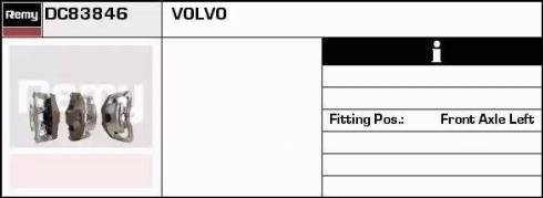 Remy DC83846 - Brake Caliper autospares.lv