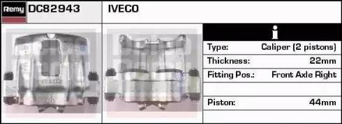 Remy DC82943 - Brake Caliper autospares.lv