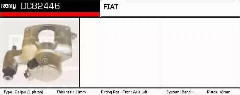 Remy DC82446 - Brake Caliper autospares.lv