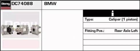 Remy DC74088 - Brake Caliper autospares.lv