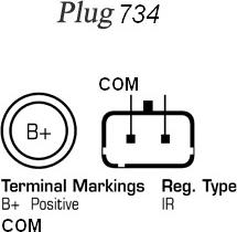 Remy DRA0554 - Alternator autospares.lv