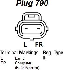 Remy RAA12537 - Alternator autospares.lv