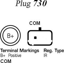 Remy DRA1599 - Alternator autospares.lv