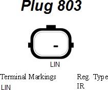 Remy DRA1365 - Alternator autospares.lv