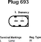 Remy DRA3808X - Alternator autospares.lv