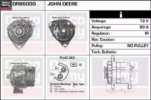 Remy DRA7890N - Alternator autospares.lv