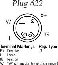 Remy DRB1351X - Alternator autospares.lv