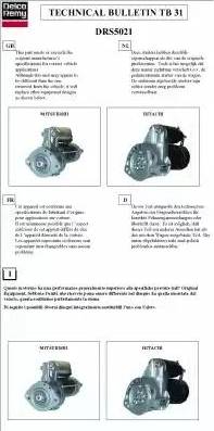 Remy DRS5021 - Starter autospares.lv