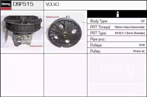 Remy DSP515 - Hydraulic Pump, steering system autospares.lv