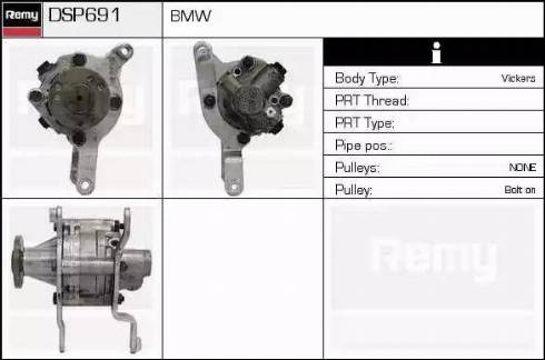 Remy DSP691 - Hydraulic Pump, steering system autospares.lv