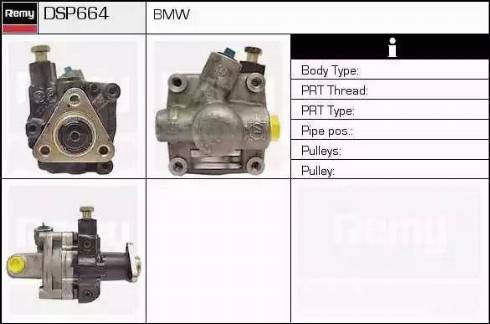 Remy DSP664 - Hydraulic Pump, steering system autospares.lv