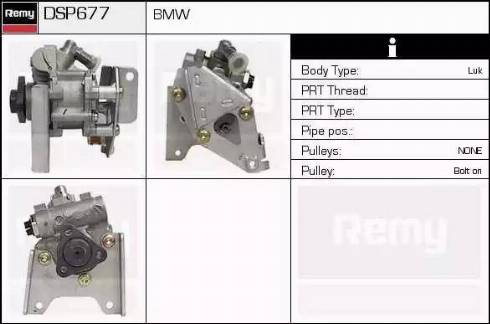 Remy DSP677 - Hydraulic Pump, steering system autospares.lv