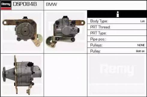 Remy DSP084B - Hydraulic Pump, steering system autospares.lv