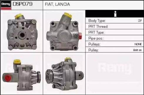 Remy DSP079 - Hydraulic Pump, steering system autospares.lv