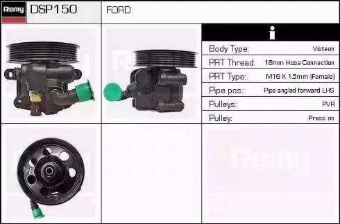 Remy DSP150 - Hydraulic Pump, steering system autospares.lv