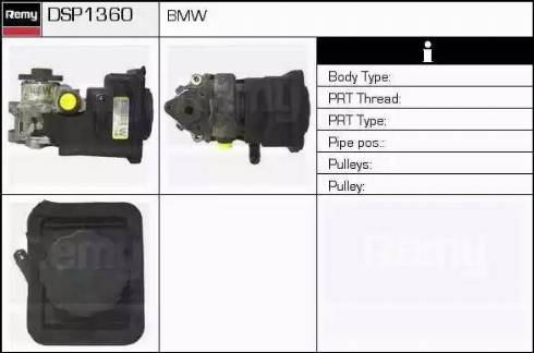 Remy DSP1360 - Hydraulic Pump, steering system autospares.lv