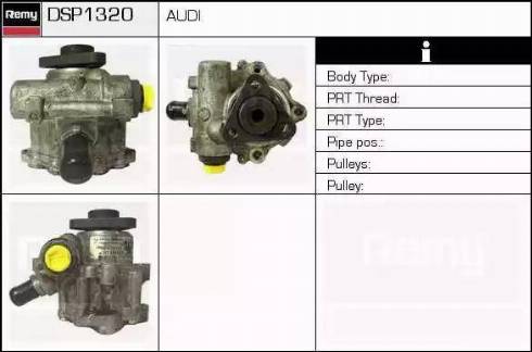 Remy DSP1320 - Hydraulic Pump, steering system autospares.lv