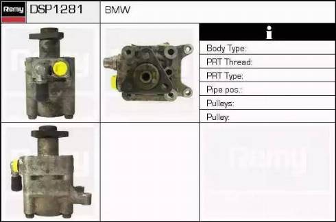 Remy DSP1281 - Hydraulic Pump, steering system autospares.lv